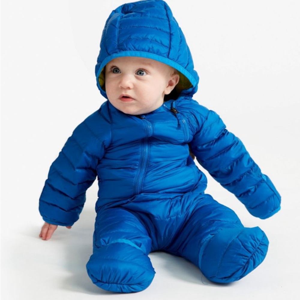 L.L.Bean Infants' Ultralight Goose Downtek Bunting |Size 3-6 months - Picture 2 of 15